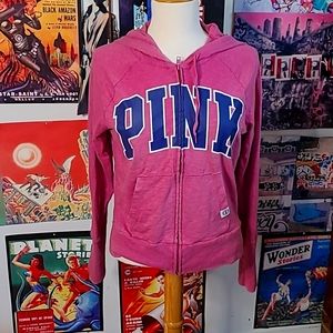 PINK Rose hoodie with thumb holes 😍😍😍